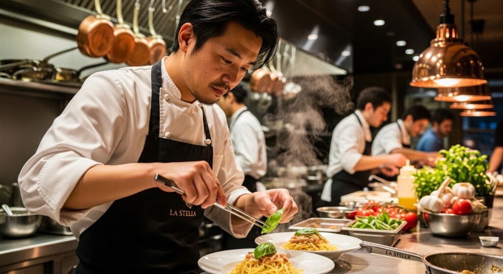 イタリアンシェフの派遣サービス利用法。本場の味を実現人材活用