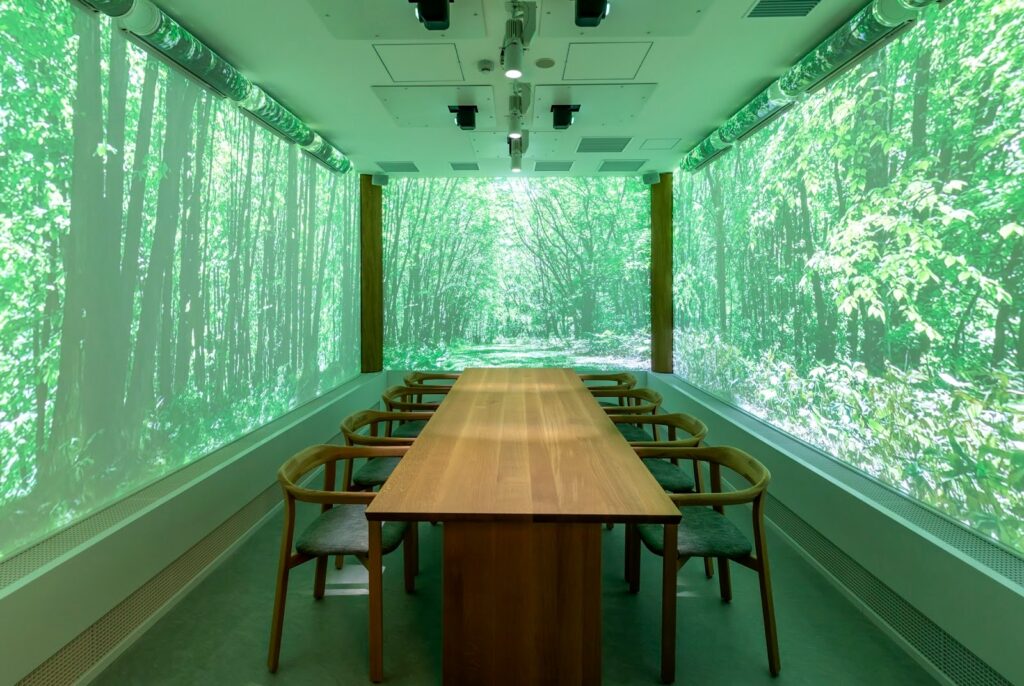 水空の店内の様子