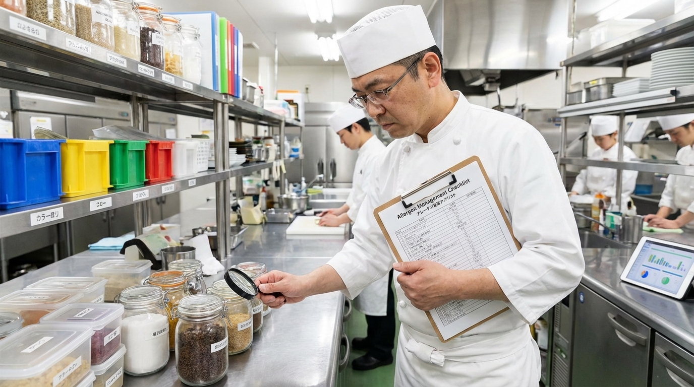 アレルギー対応調理師