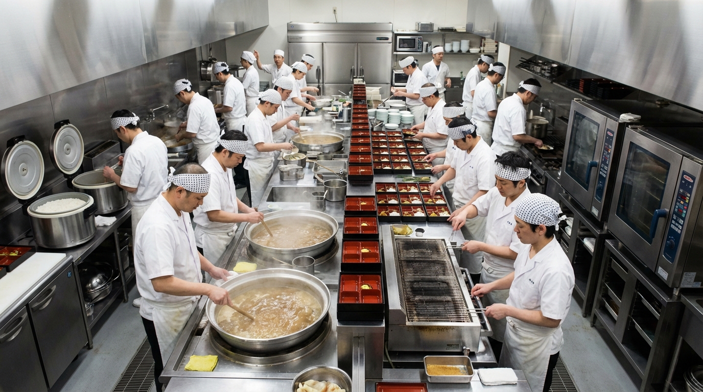 大量調理人材の活用