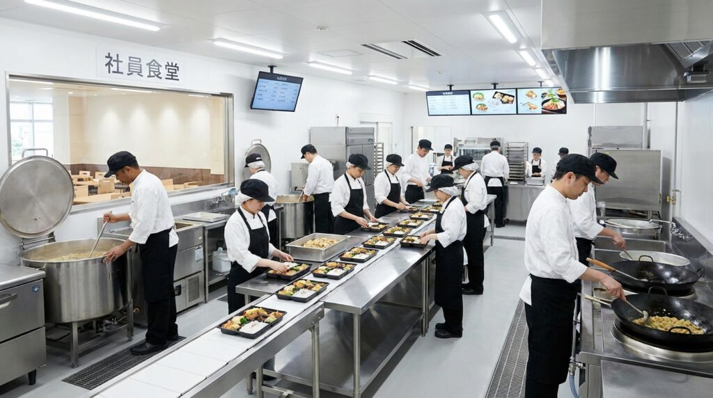 社員食堂調理派遣サービス活用ガイド！コスト削減と品質向上両立