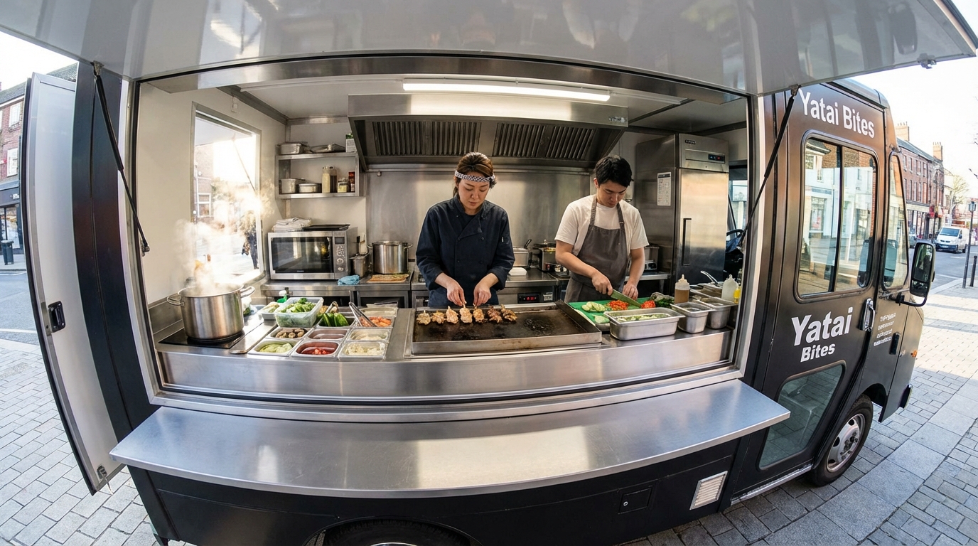 イベントでの調理風景
