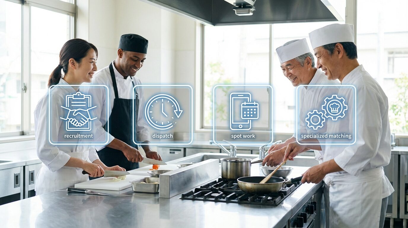 スポットワーク、バイトとの違いとは