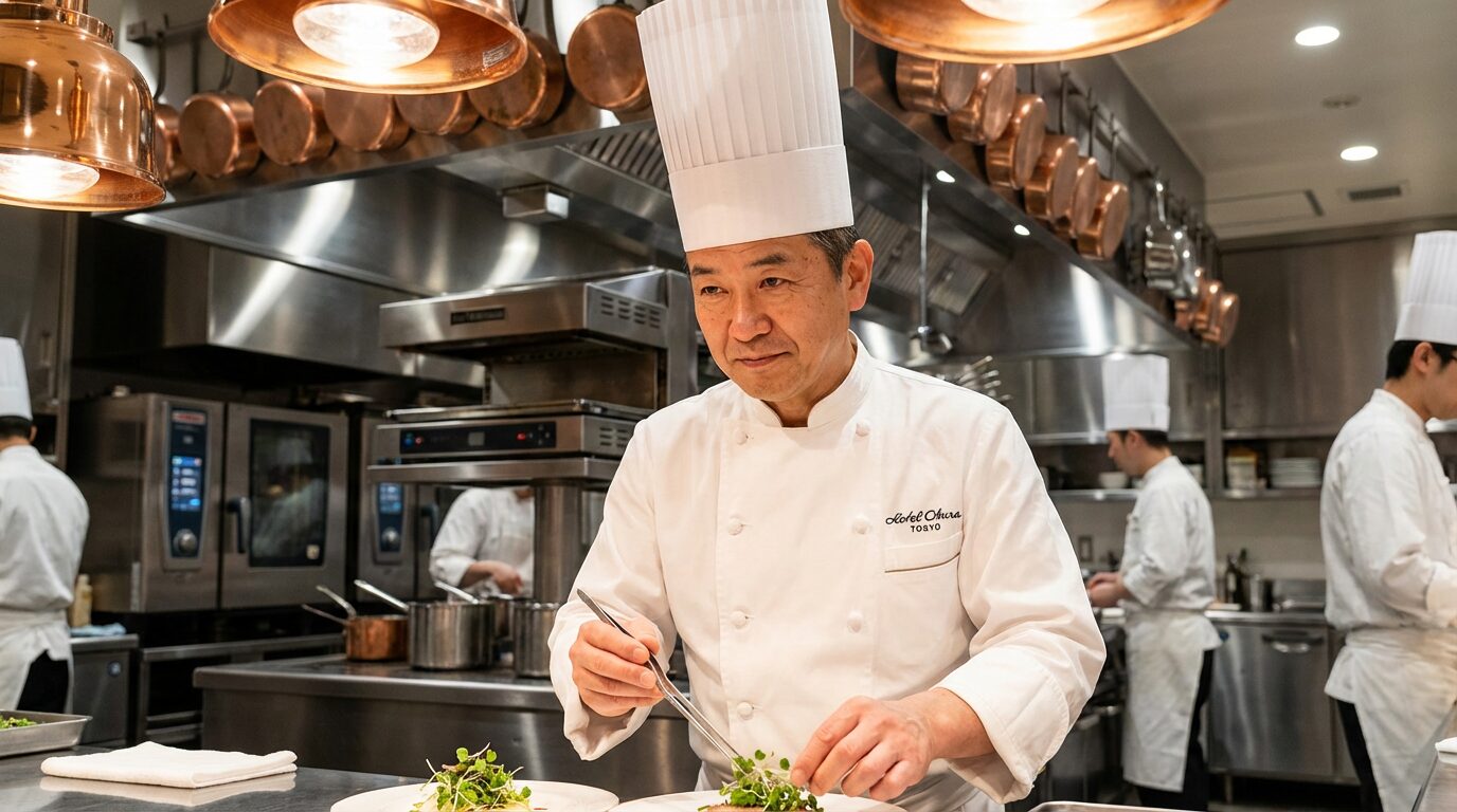 ホテルの料理長