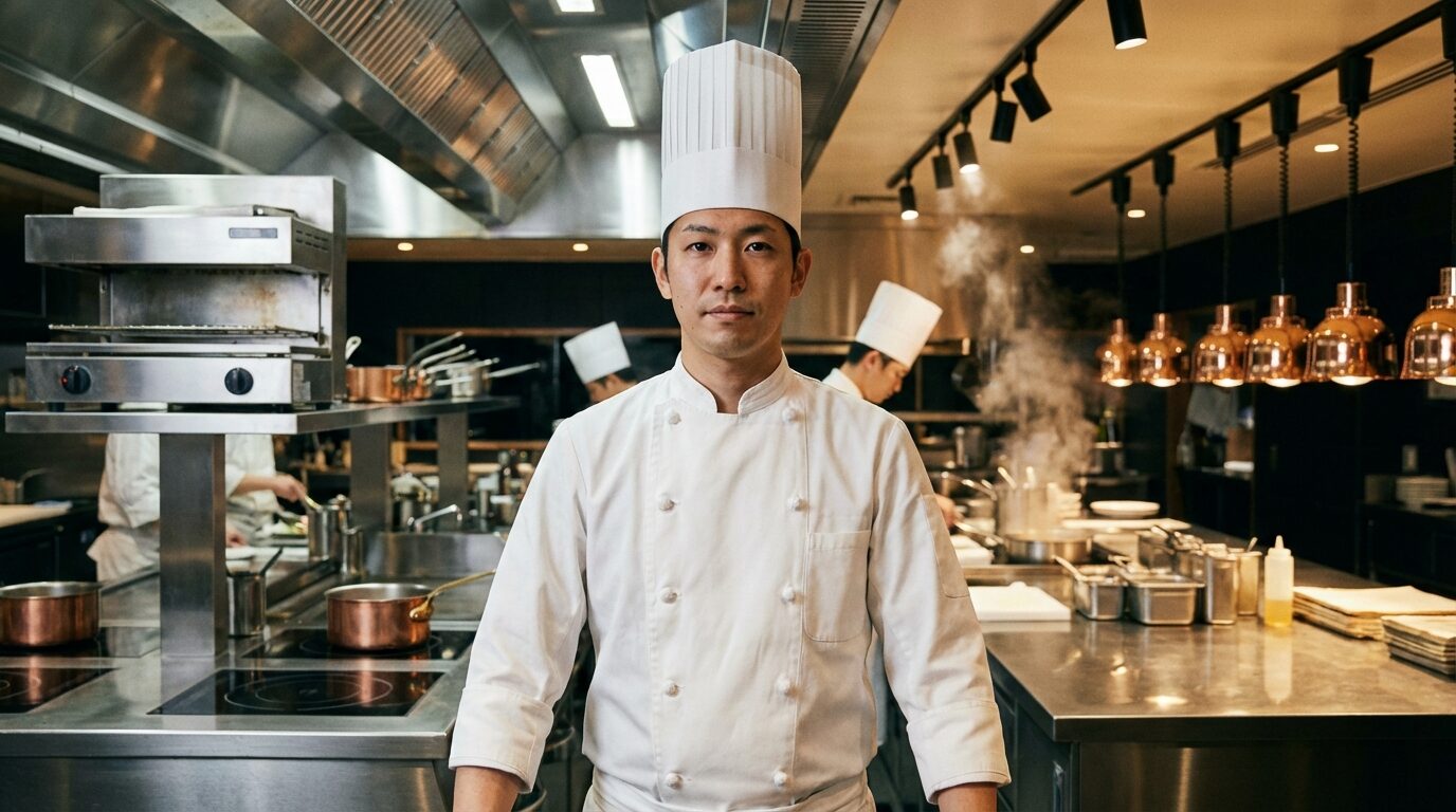 ホテルの調理スタッフ