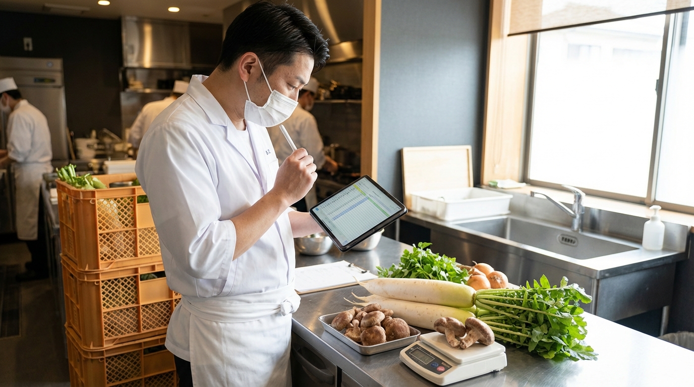 飲食店のコスト管理マネージャー