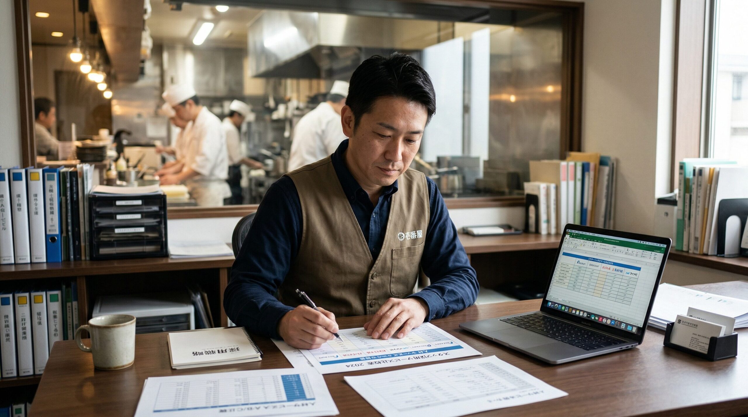 シェフの採用担当マネージャー