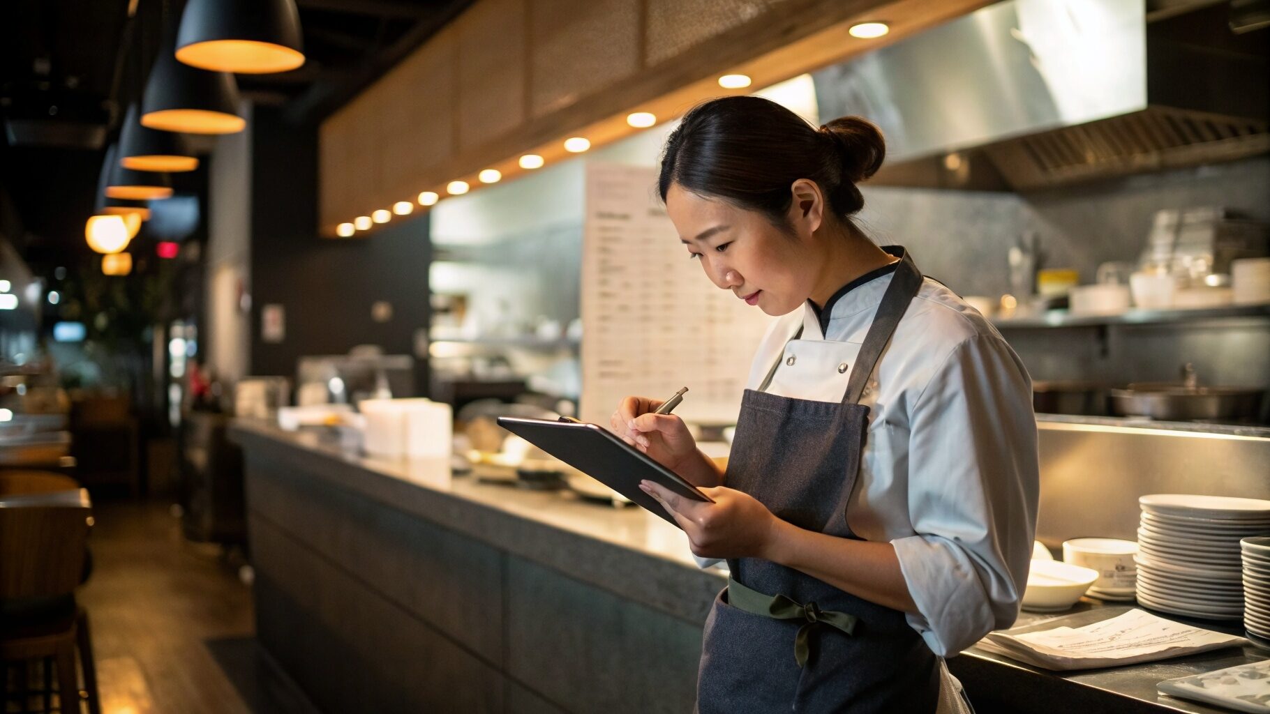 原価計算するマネージャー