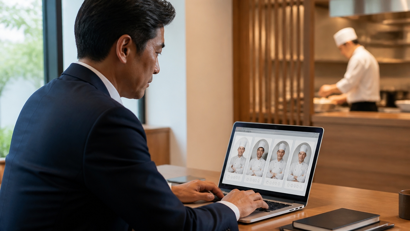 隠れ転職中のシェフの探し方｜求人に出ない人材へ届く方法を徹底解説