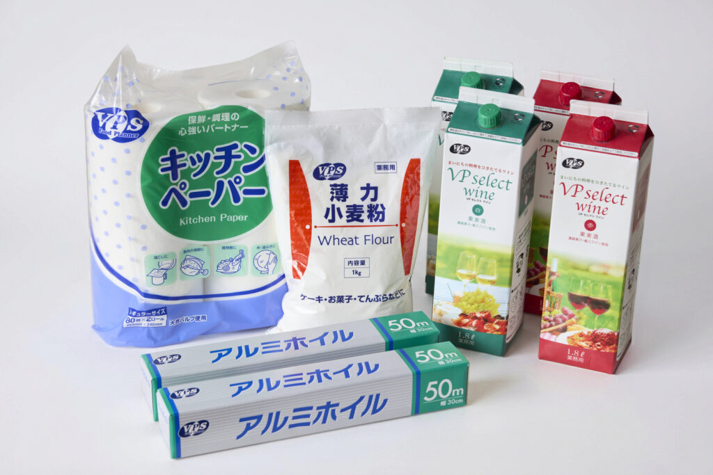 提供された備品類